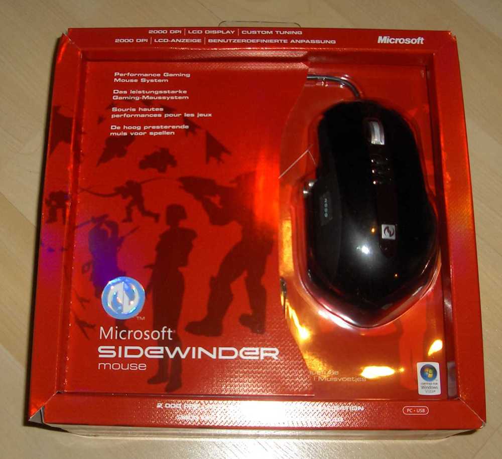 Microsoft SideWinder Mouse