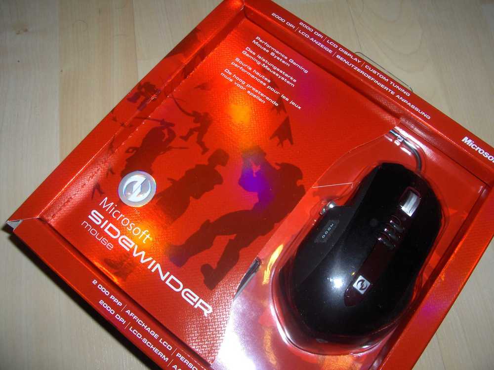 Microsoft SideWinder Mouse