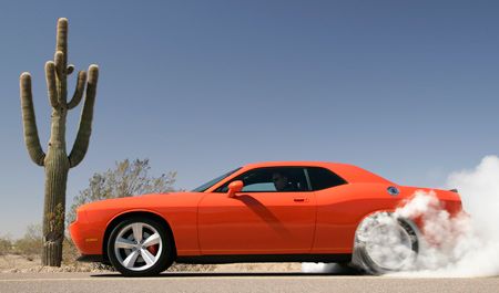 Dodge Challenger Burnout