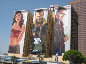 gta 4 advertising