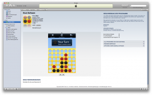 iPhone Vier gewinnt App store